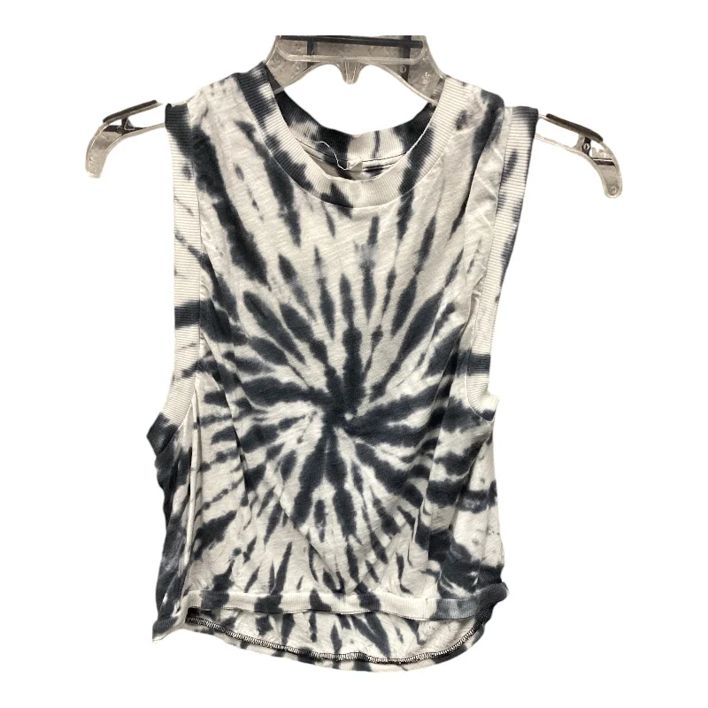 Athletic Tank Top By Free People In Tie Dye Print, Size: S