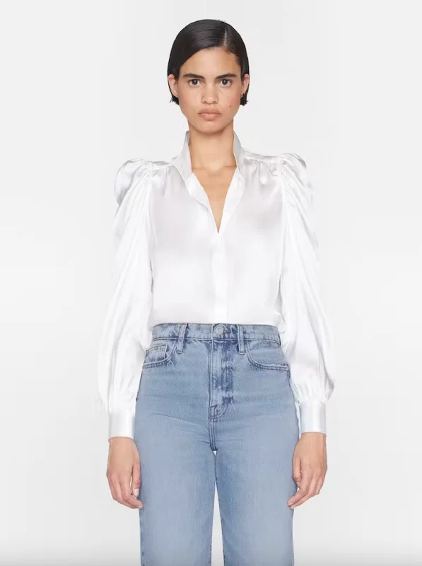 Gillian Long Sleeve Top - Off White