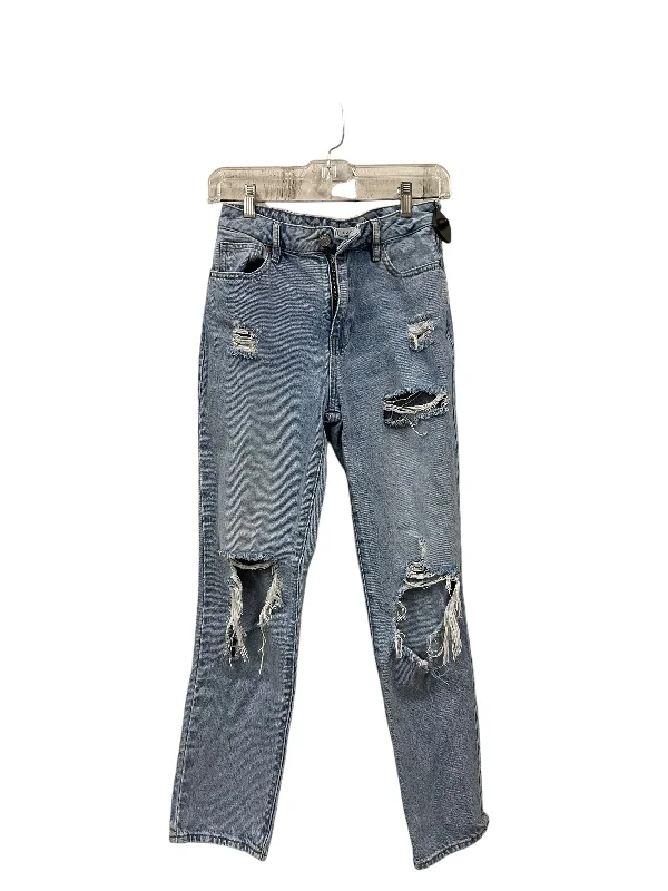 Jeans Skinny By Pacsun In Blue Denim, Size: 0