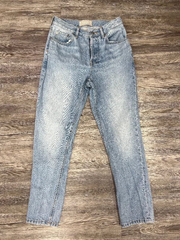 Jeans Straight By Everlane In Blue Denim, Size: 0