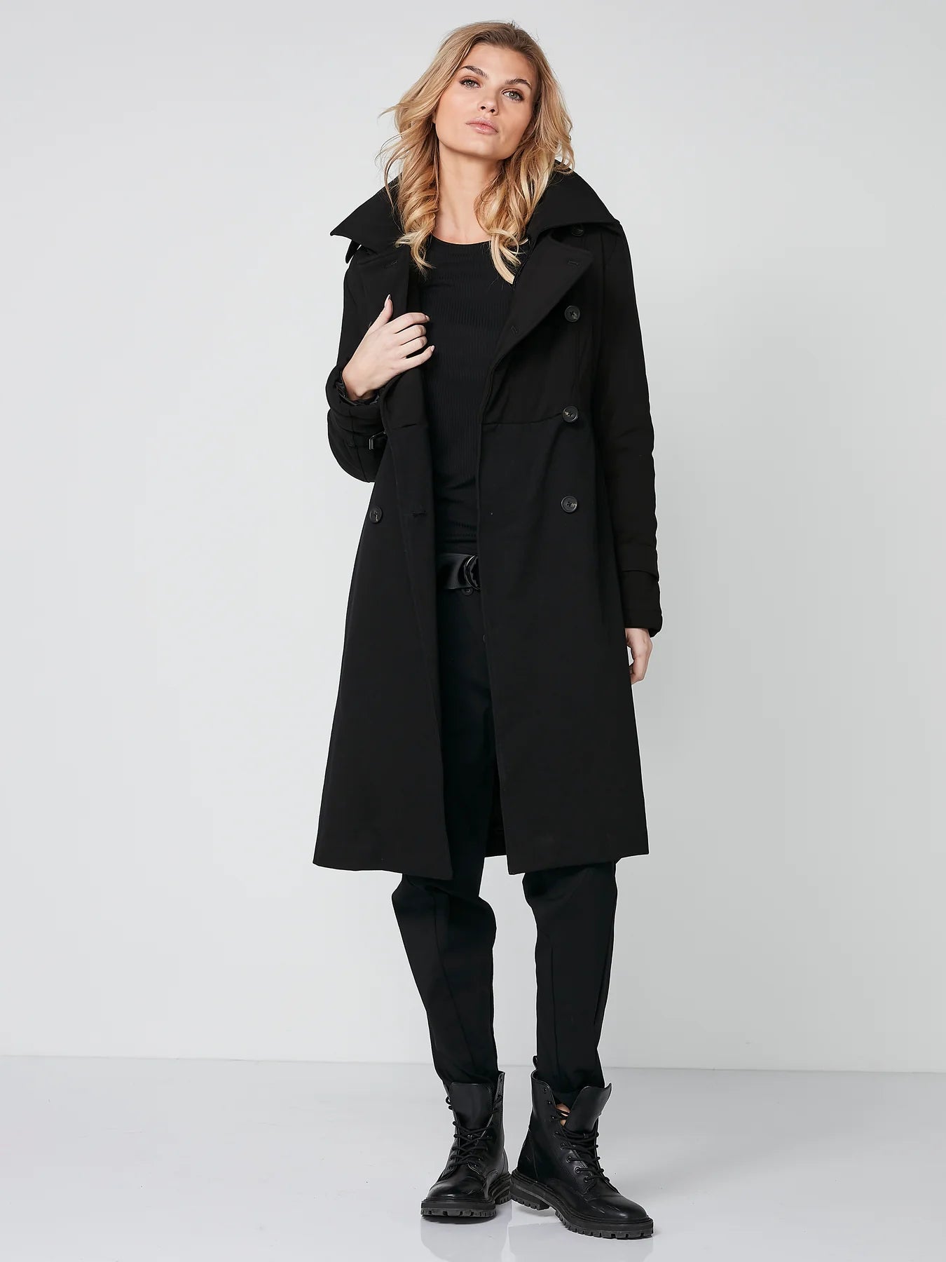 Rudi Long Coat - Black