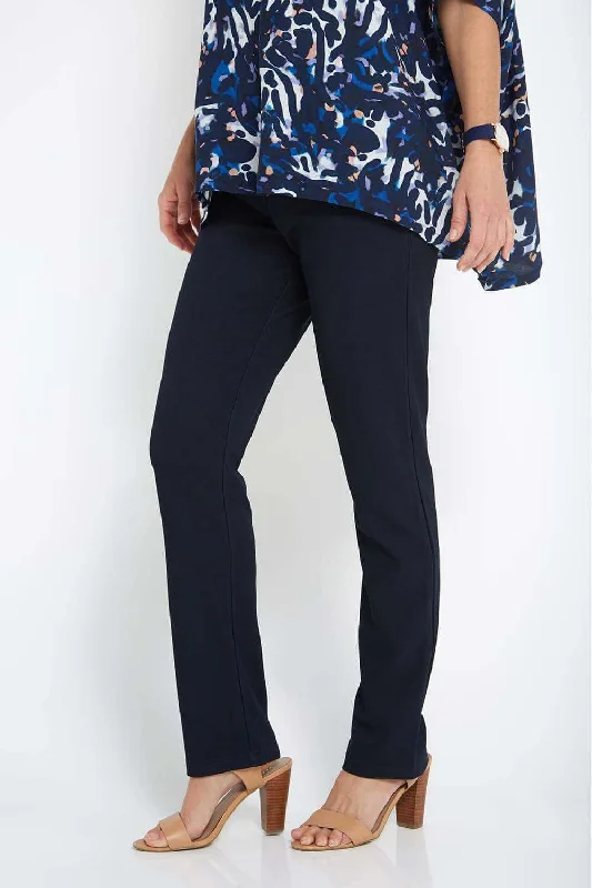 Cordelia St Pencil Pant - Dark Navy