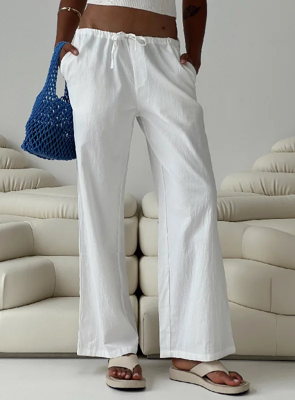 Nalinee Pants White