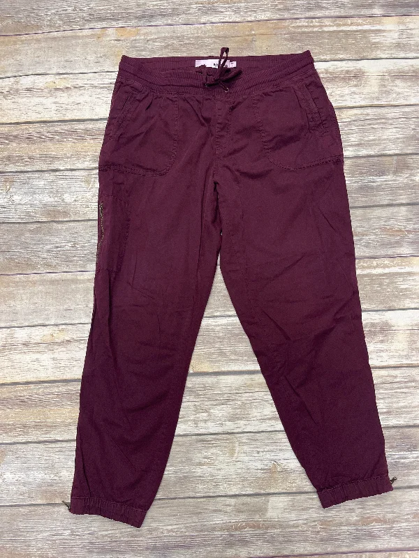 Pants Joggers By Sonoma In Purple, Size: L