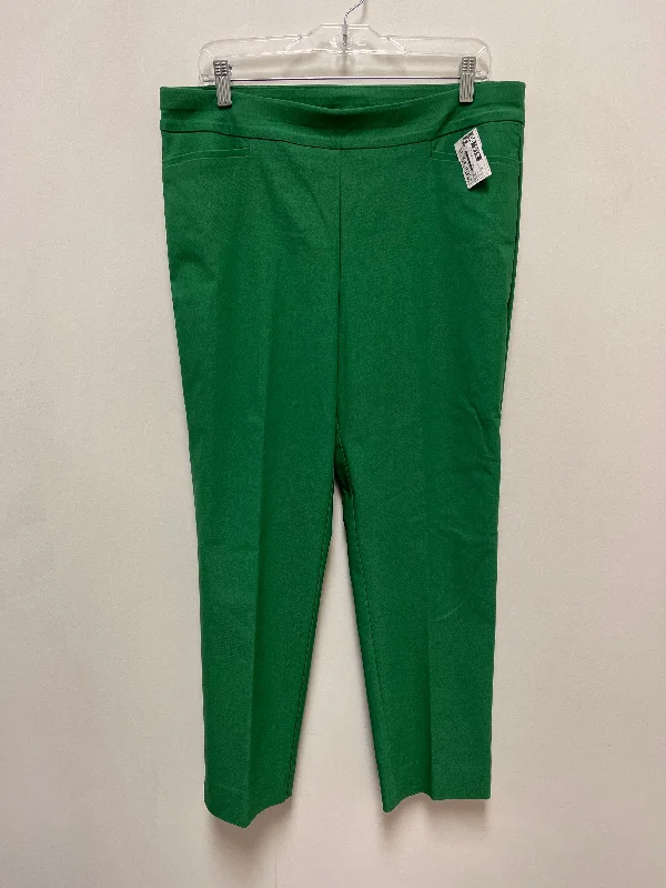 Pants Other By Chicos In Green, Size: 12