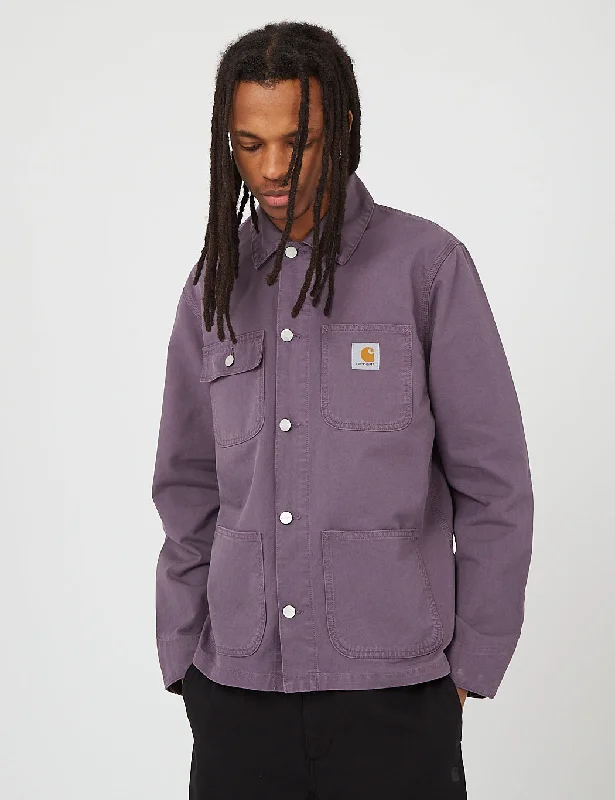 Carhartt-WIP Michigan Coat (Cotton Newcomb Drill) - Provence