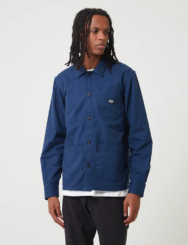 Dickies Caprock Over Shirt - Deep Blue