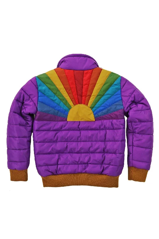 KID'S SUNBURST JACKET - PURPLE MAGIC