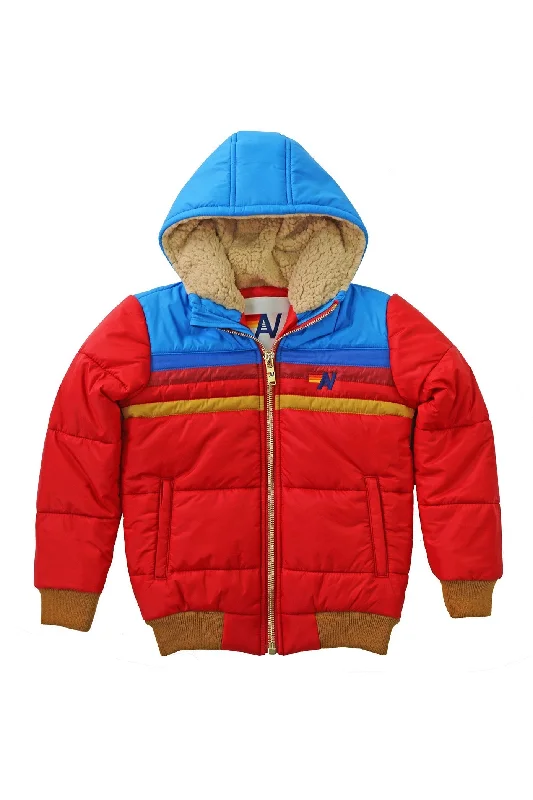 KID'S TREKKER 2 JACKET - CHERRY