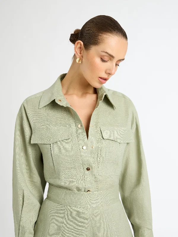 COASTAL LINEN SHIRT