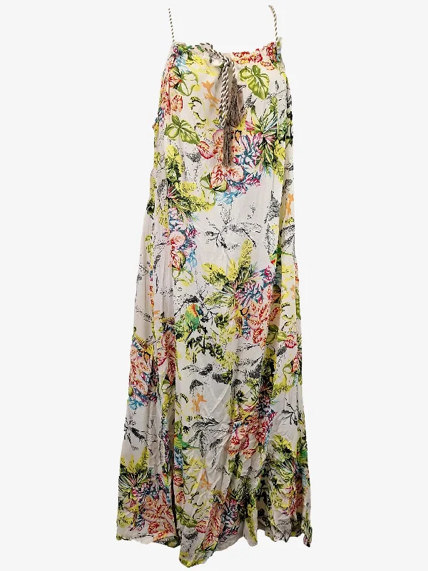 Holiday Tropical Resort Maxi Dress Size S