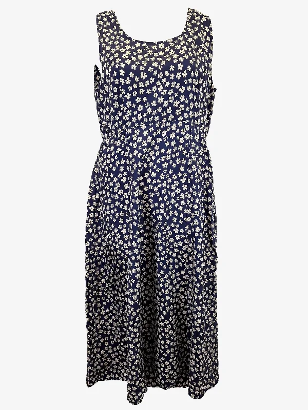 Motivi Lightweight Summer Floral Maxi Dress Size 16